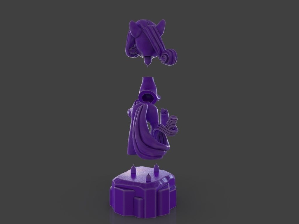 My Little Pony Unicorn Rarity 3D print model_13