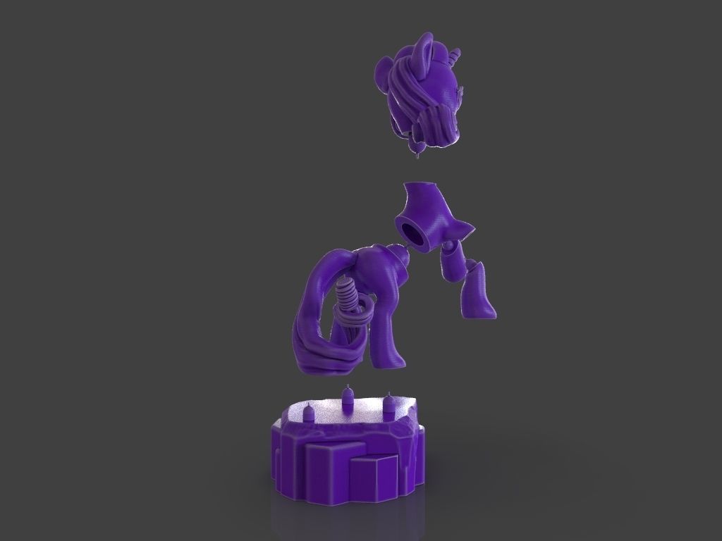 My Little Pony Unicorn Rarity 3D print model_14