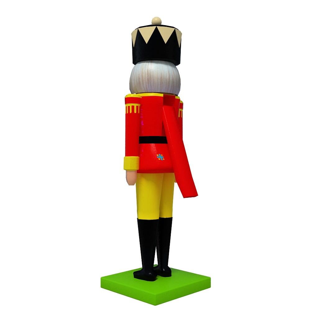 Nutcracker 3D Model .max .obj .3ds .c4d
