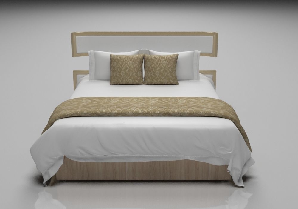 20 BED MODELS 3D Model Collection_9
