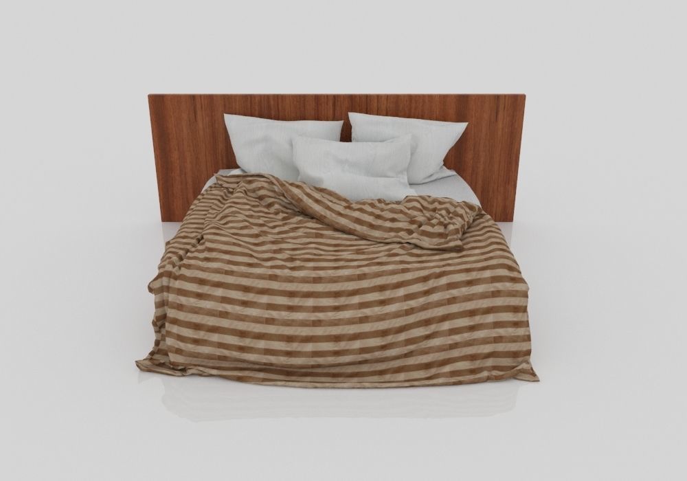 20 BED MODELS 3D Model Collection_20