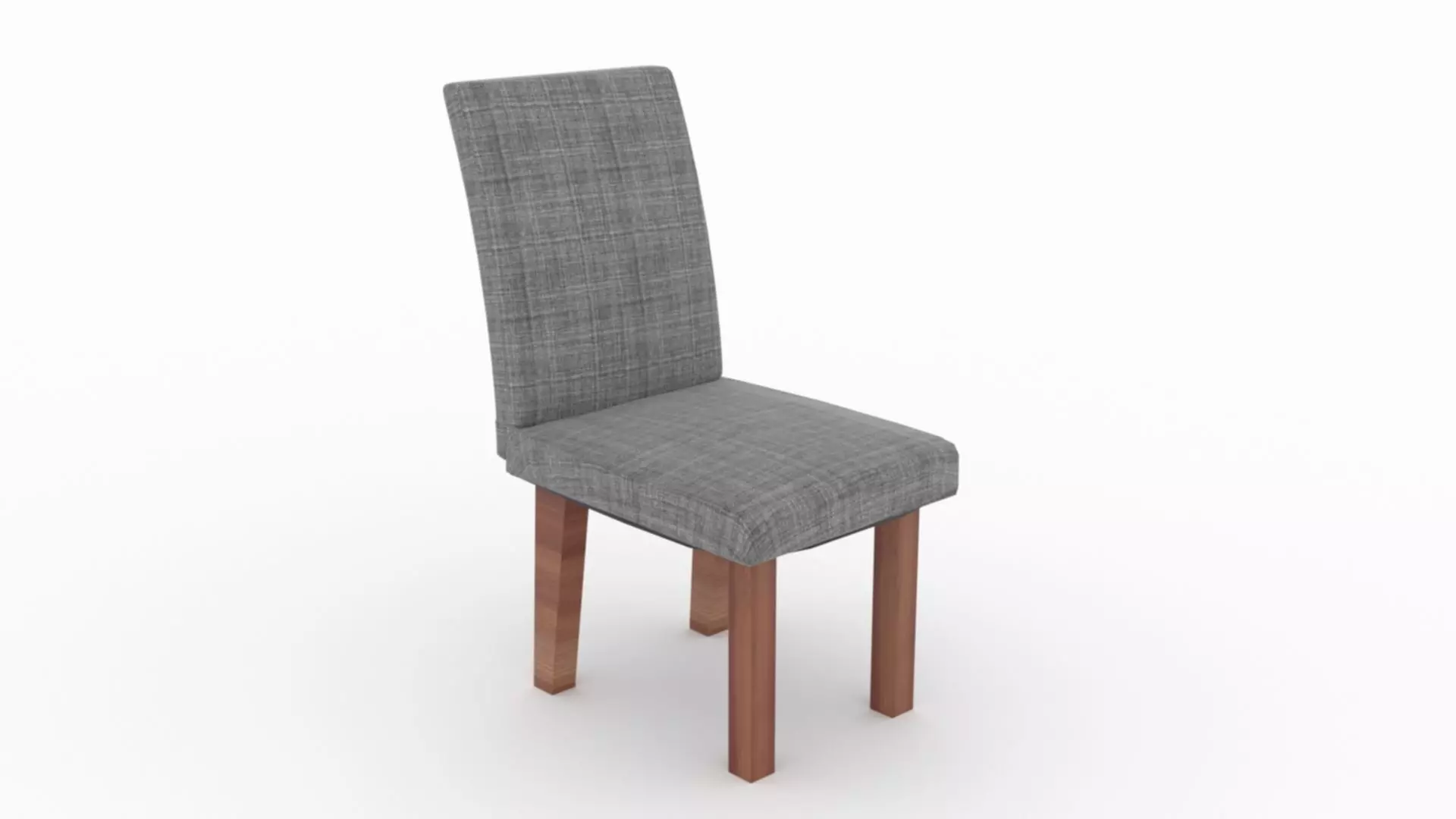 Dining chair 3D model_0