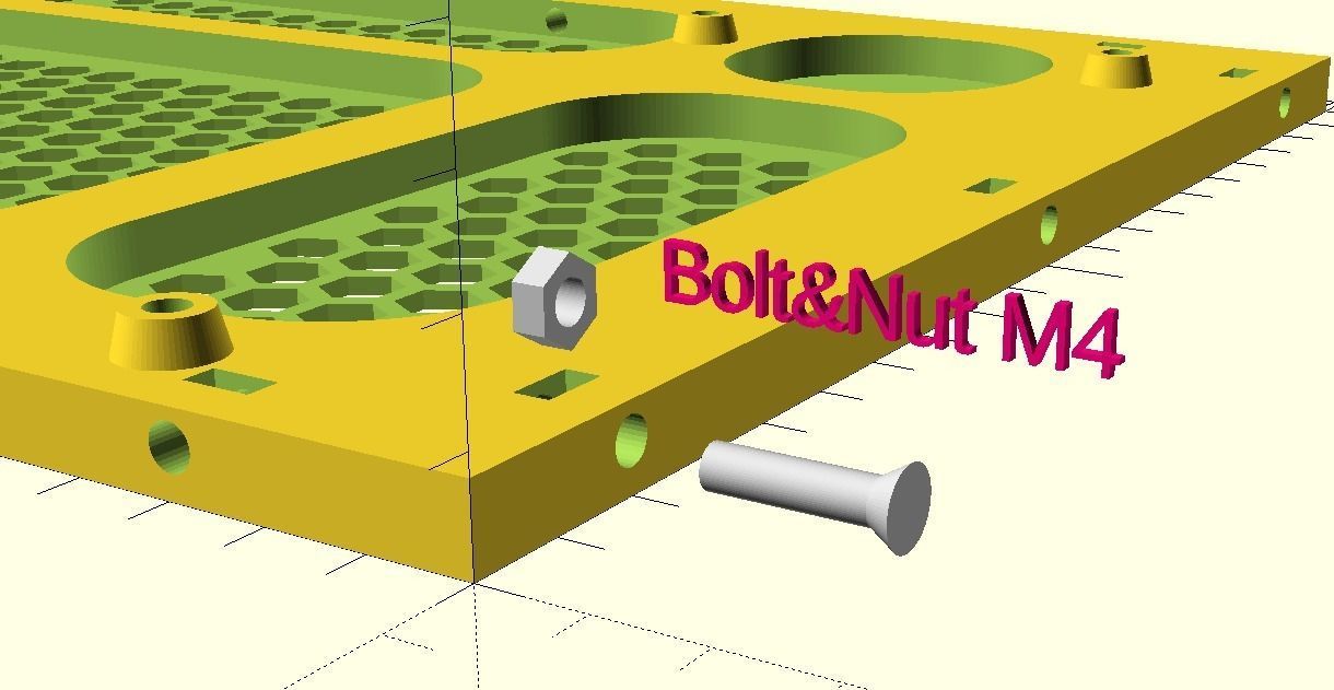 Compact computer mATX case 3D print model_1
