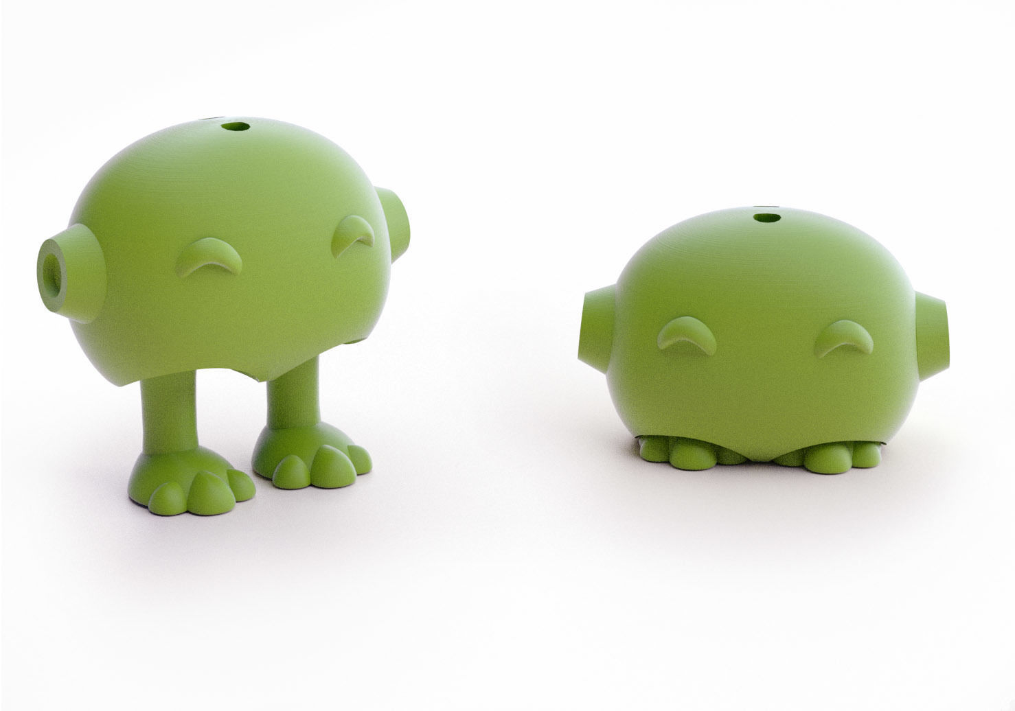 TINY PETS BOWLING- 3D Printed 3D print model_8