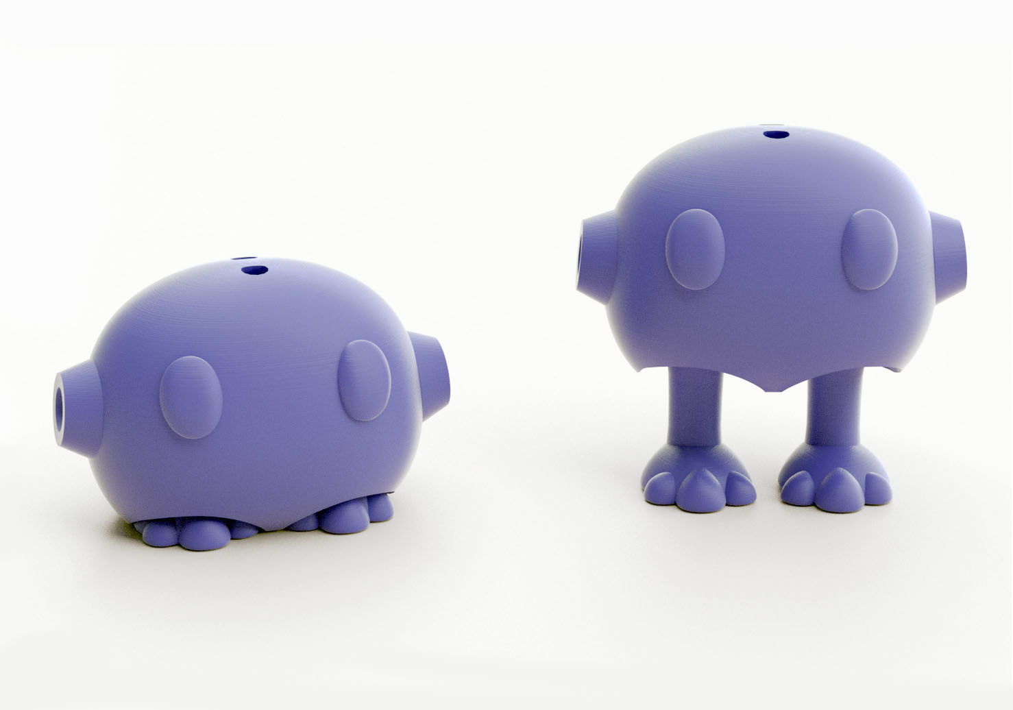 TINY PETS BOWLING- 3D Printed 3D print model_6