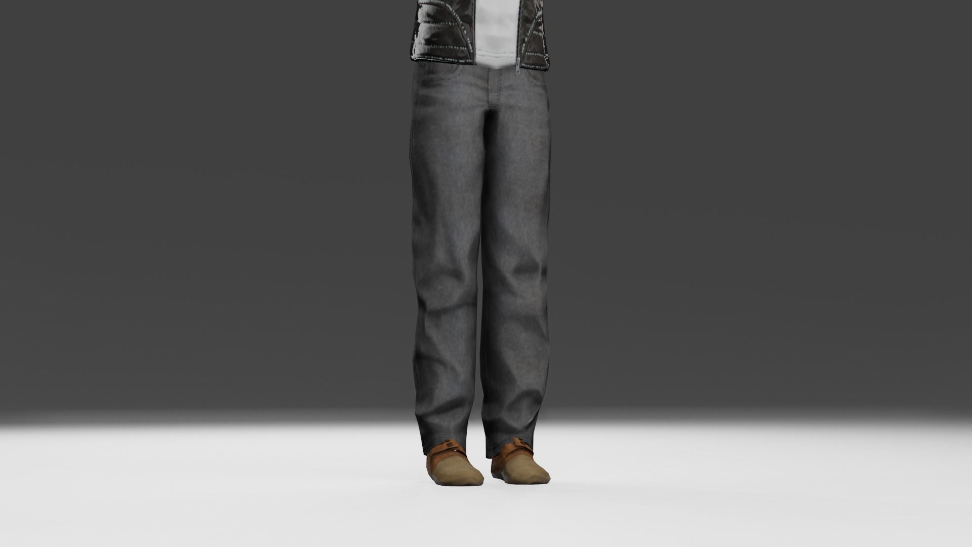 biker man plus bike 3D model_5