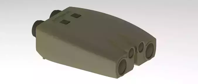 Military Binocular LRF 3D model