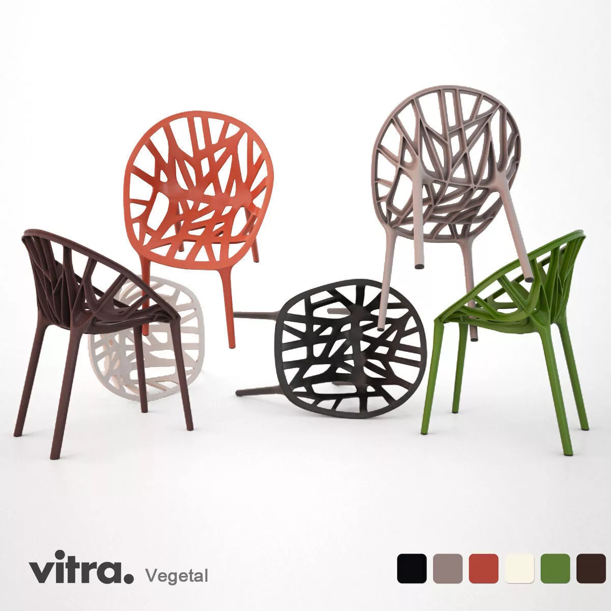 Vitra Vegetal Chair Free 3D model