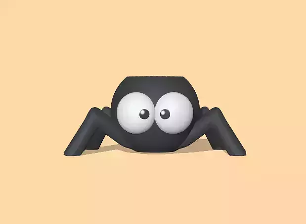 Cute Halloween - Spider pot 