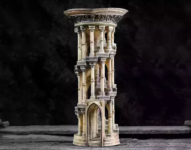 Eternity Columns 3D print model