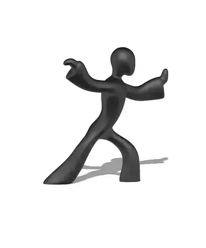 A Kung Fu for decoration 3D print model