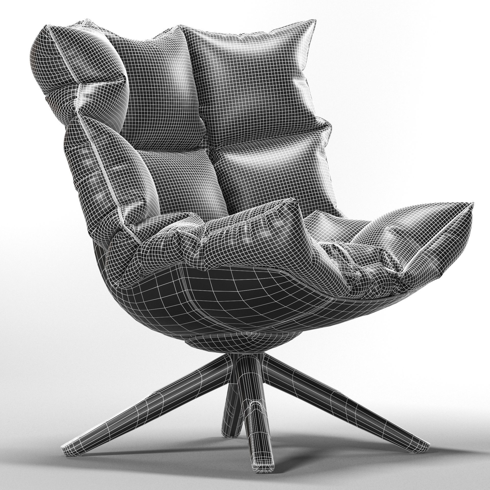 Husk Chair 3D model_1