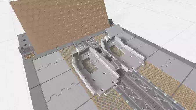-MHB03C- Mecha Hangar Bay 03 Launcher Customizable 3D print model