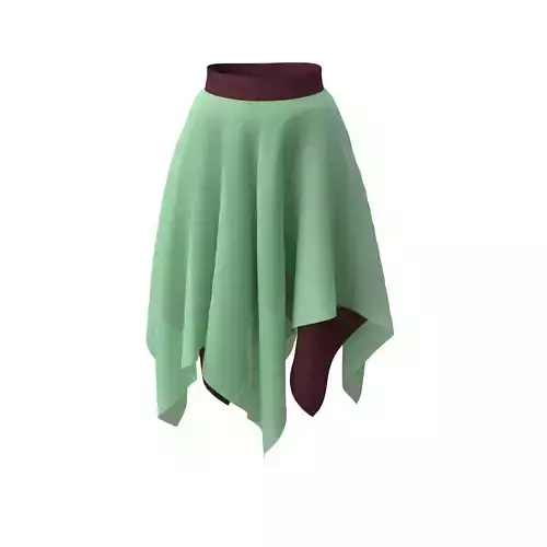 3d clothing skirt 