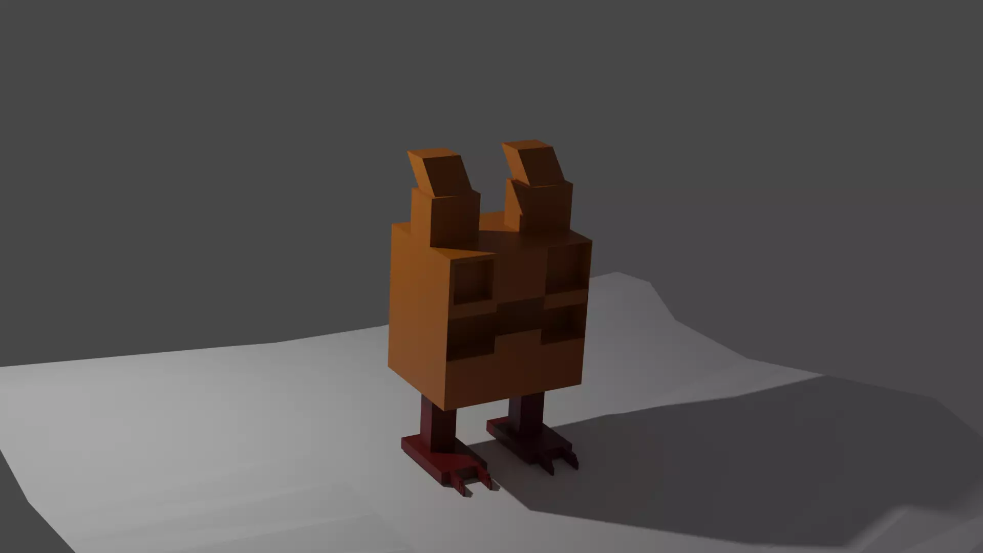  flea for game Low-poly 3D model_0