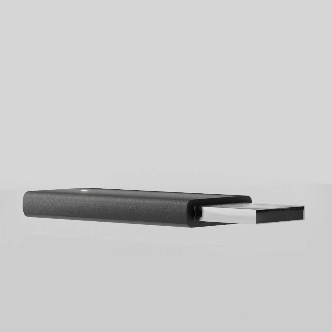 USB Flash Drive  3D model_3