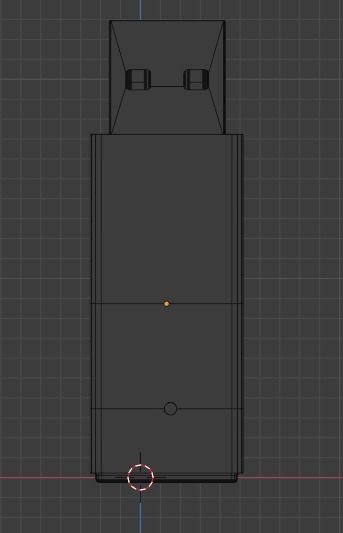 USB Flash Drive  3D model_12