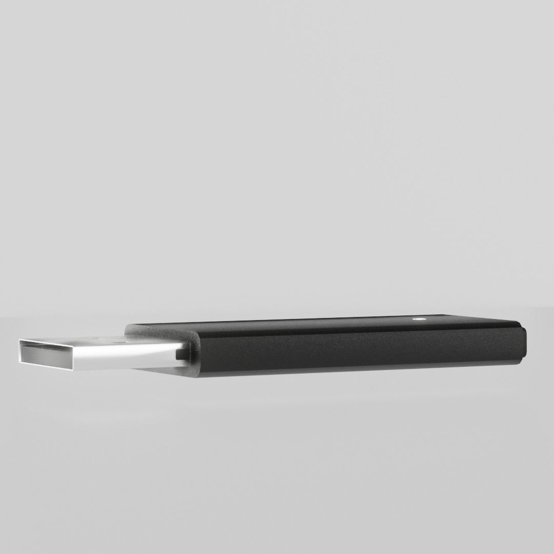 USB Flash Drive  3D model_5