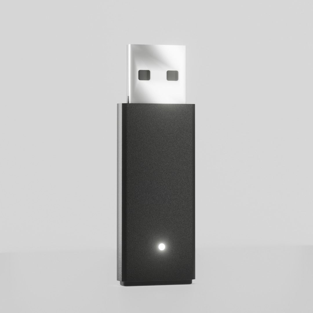 USB Flash Drive  3D model_2