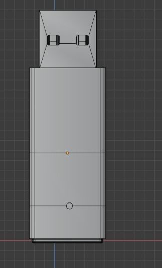 USB Flash Drive  3D model_10