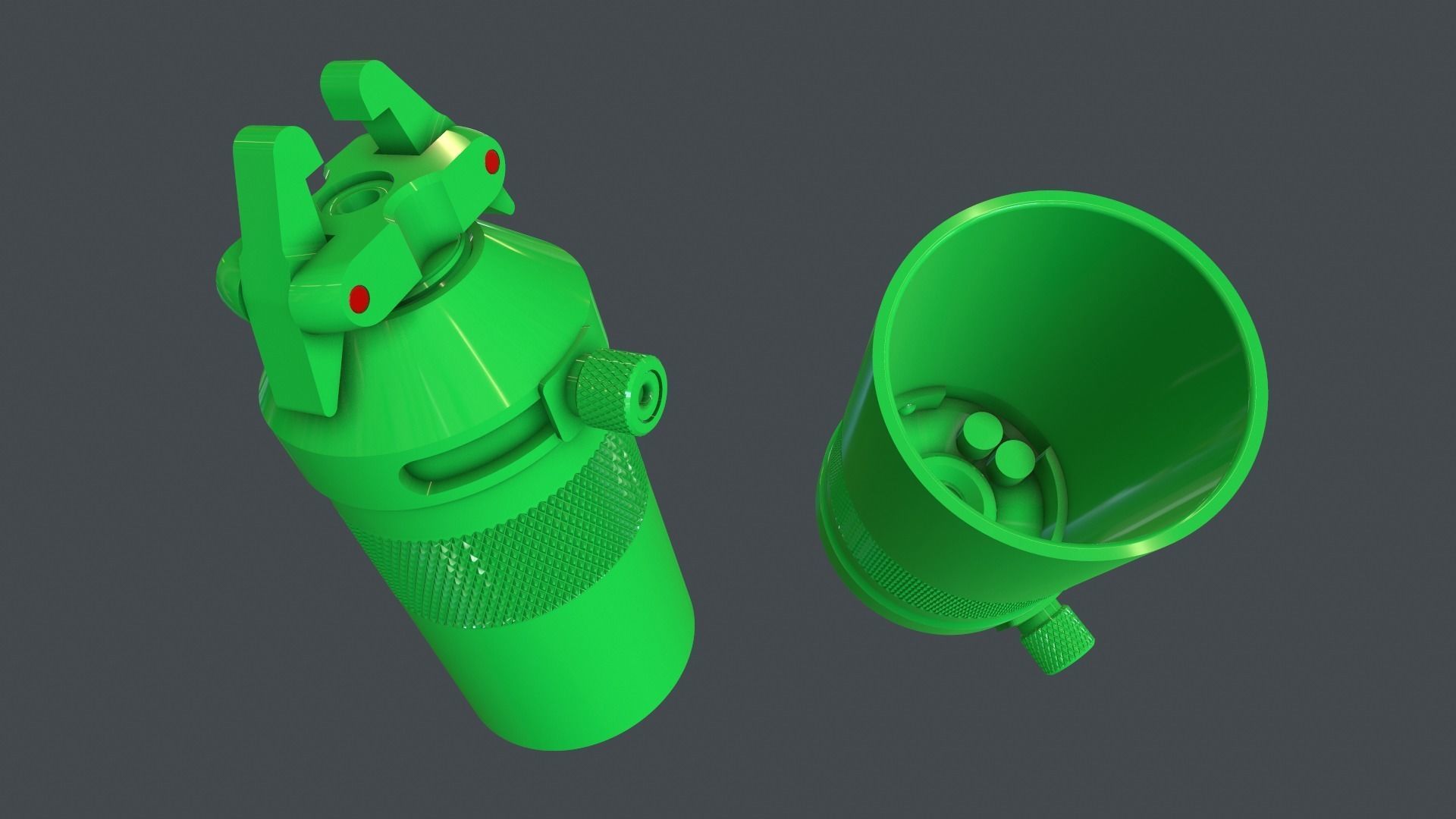 SMLE Mills grenade cup discharger 3D print model_1