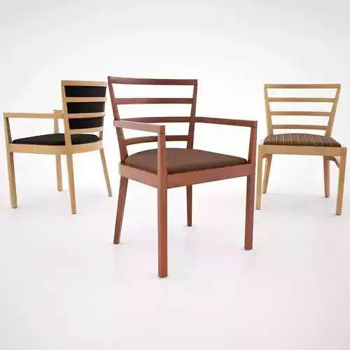 Knoll de Armas Chair Collection Free 3D model