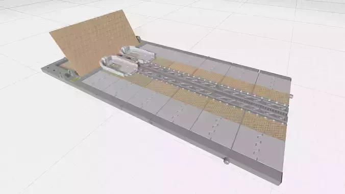 -MHB03F- Mecha Hangar Bay 03 Launcher Fixture 3D print model