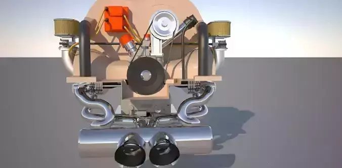 Volkswagen T 1 engine 