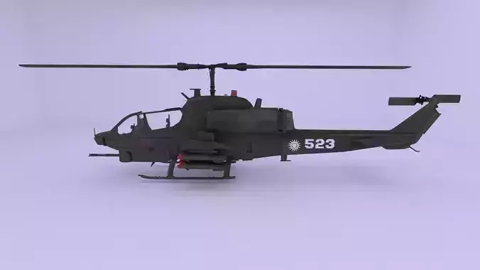 Helicopter ah1w