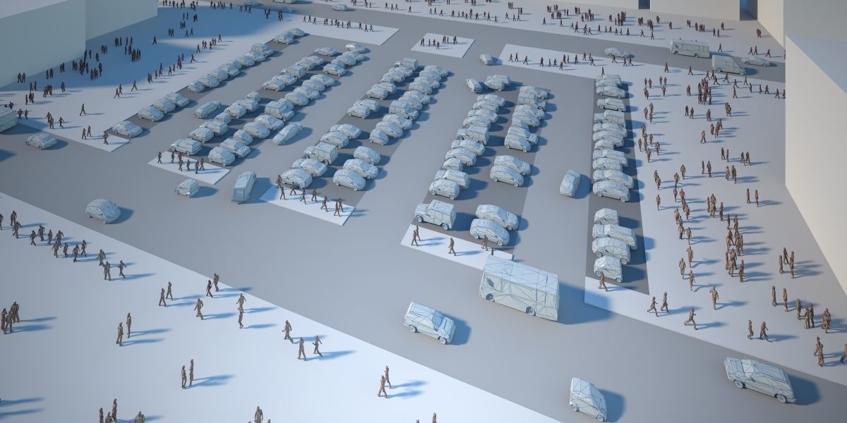 Lowpoly Super pack  People Trees Cars Low-poly 3D model_12