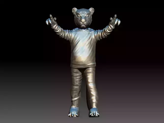 Clemson Tigers University in Clemson 3D print model