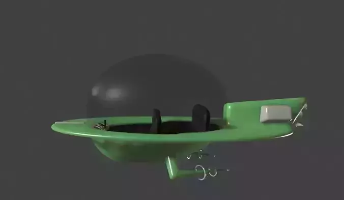 Jetsons Cartoon Jet Flying Car