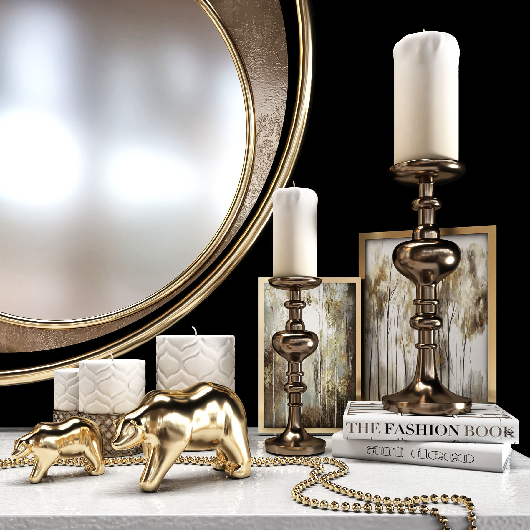 Decorativeset07 3D model_2