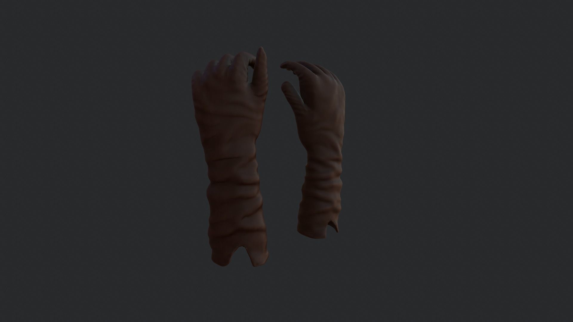 Gloves 3D model_4