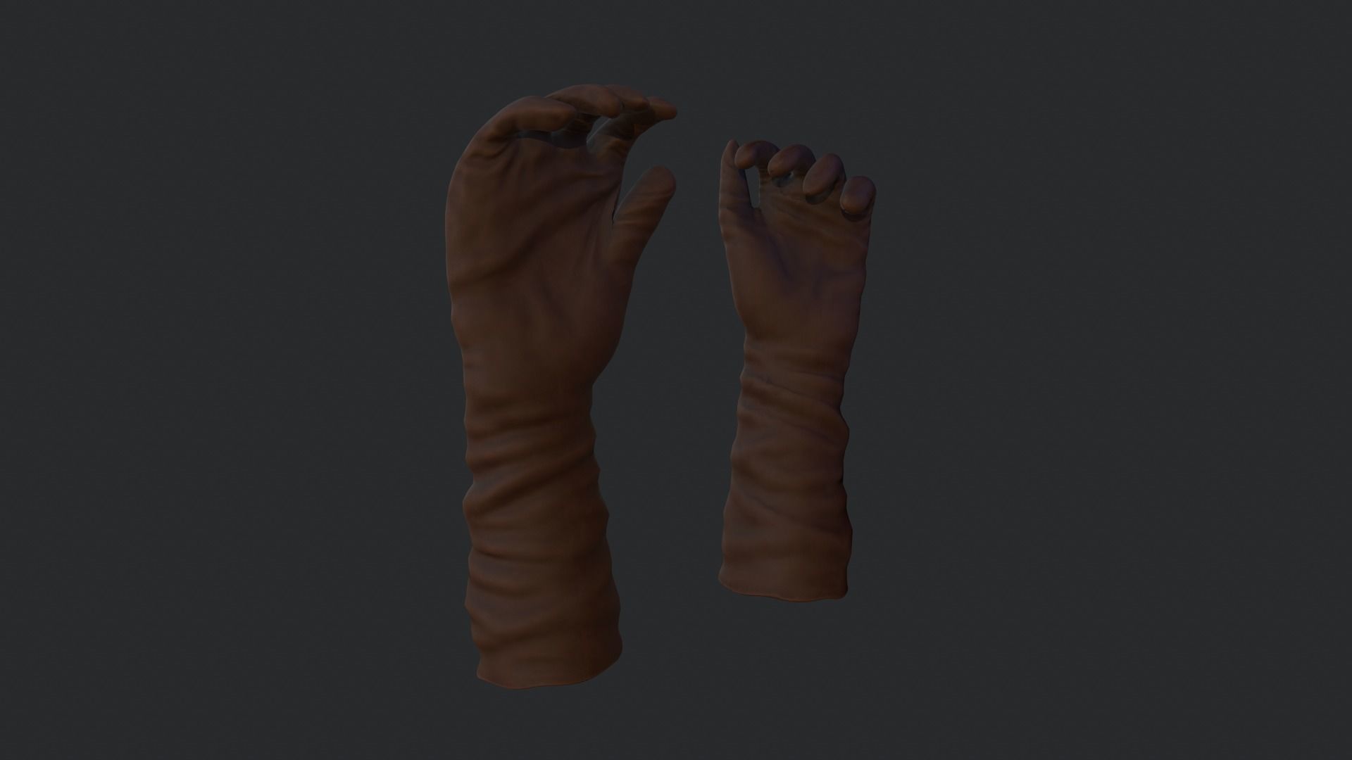 Gloves 3D model_7