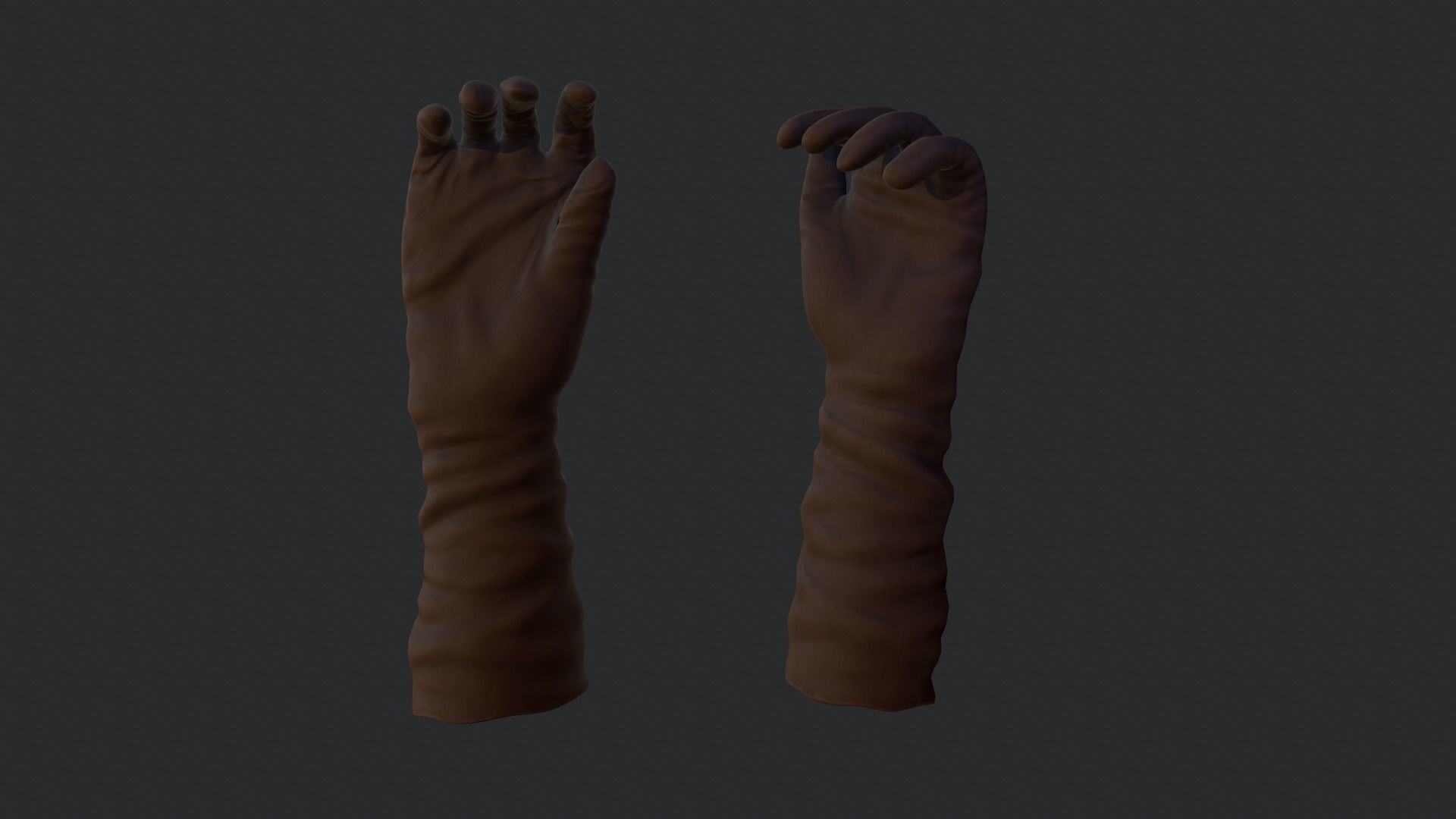 Gloves 3D model_8