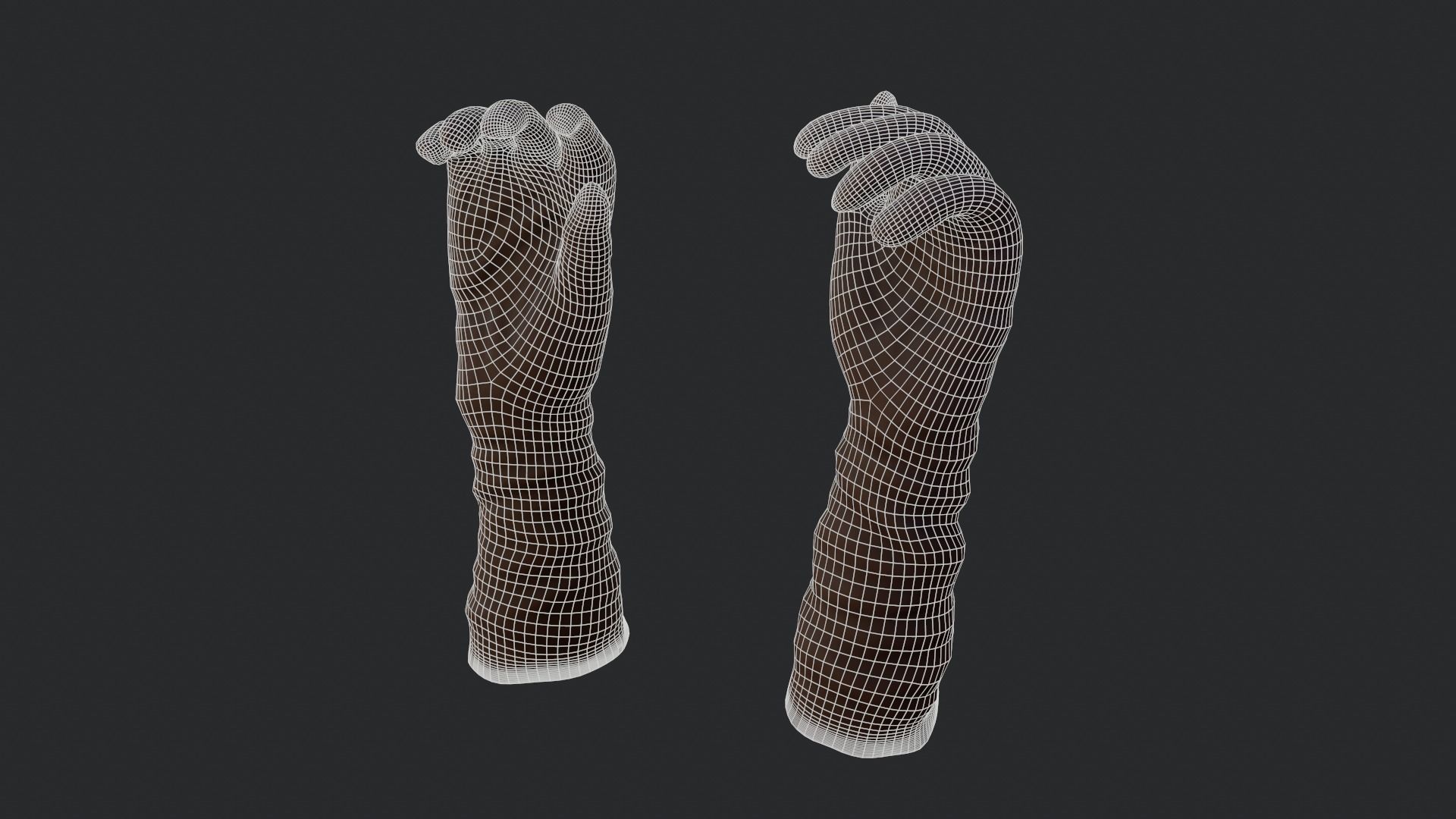 Gloves 3D model_10