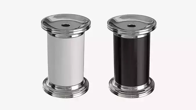Pencil Sharpener 001 Low-poly 3D model