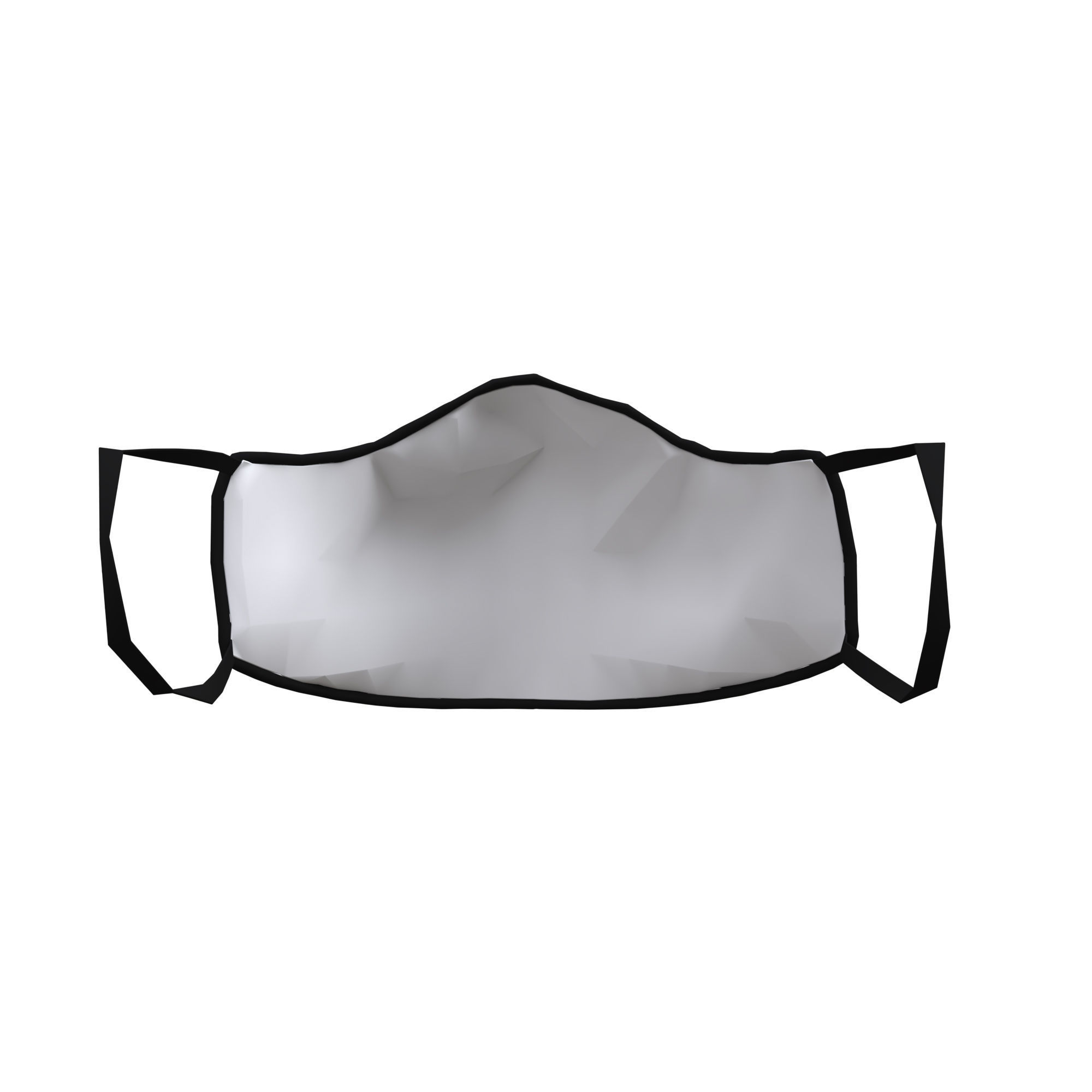 3d protection mask 3D model_3
