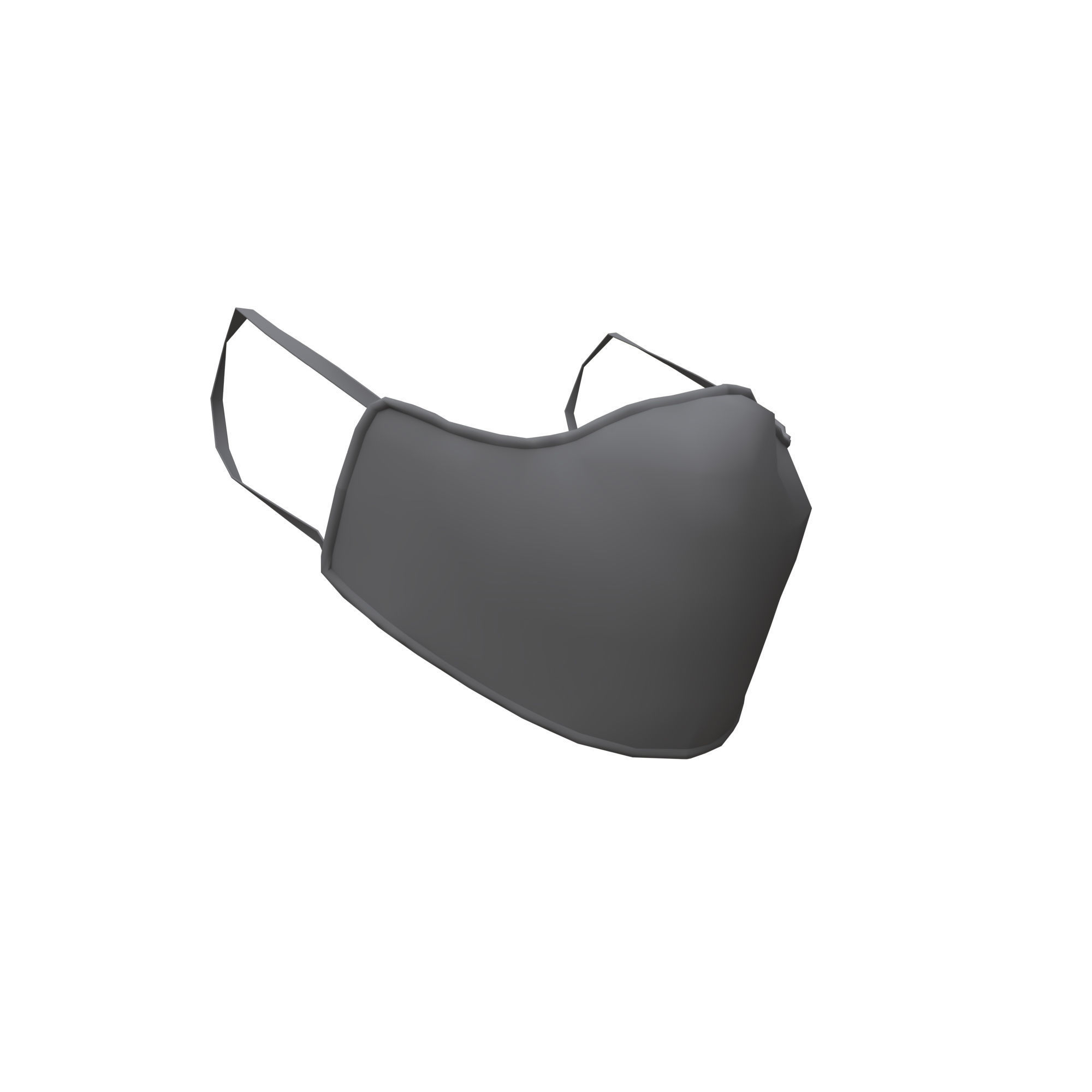 3d protection mask 3D model_5