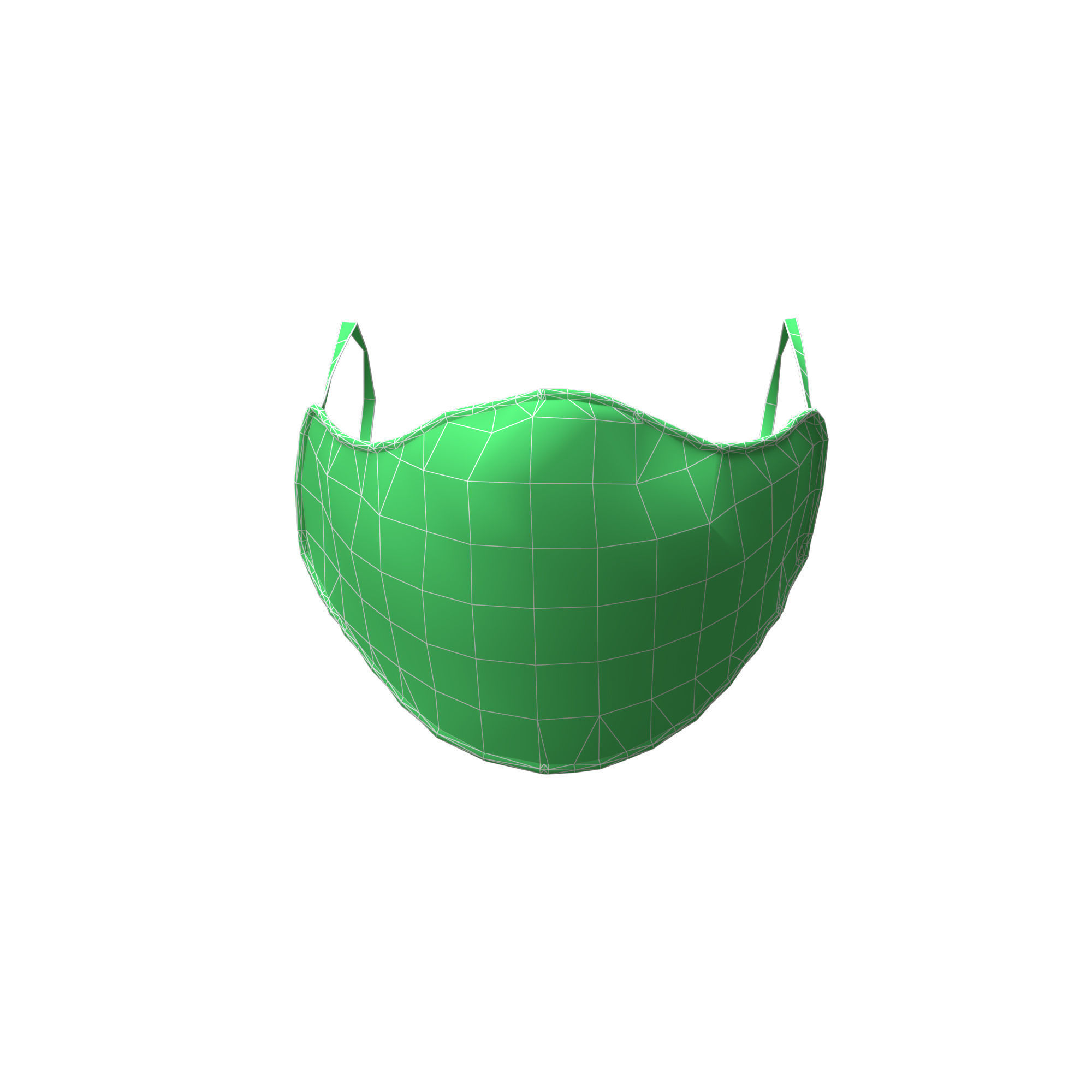 3d protection mask 3D model_6