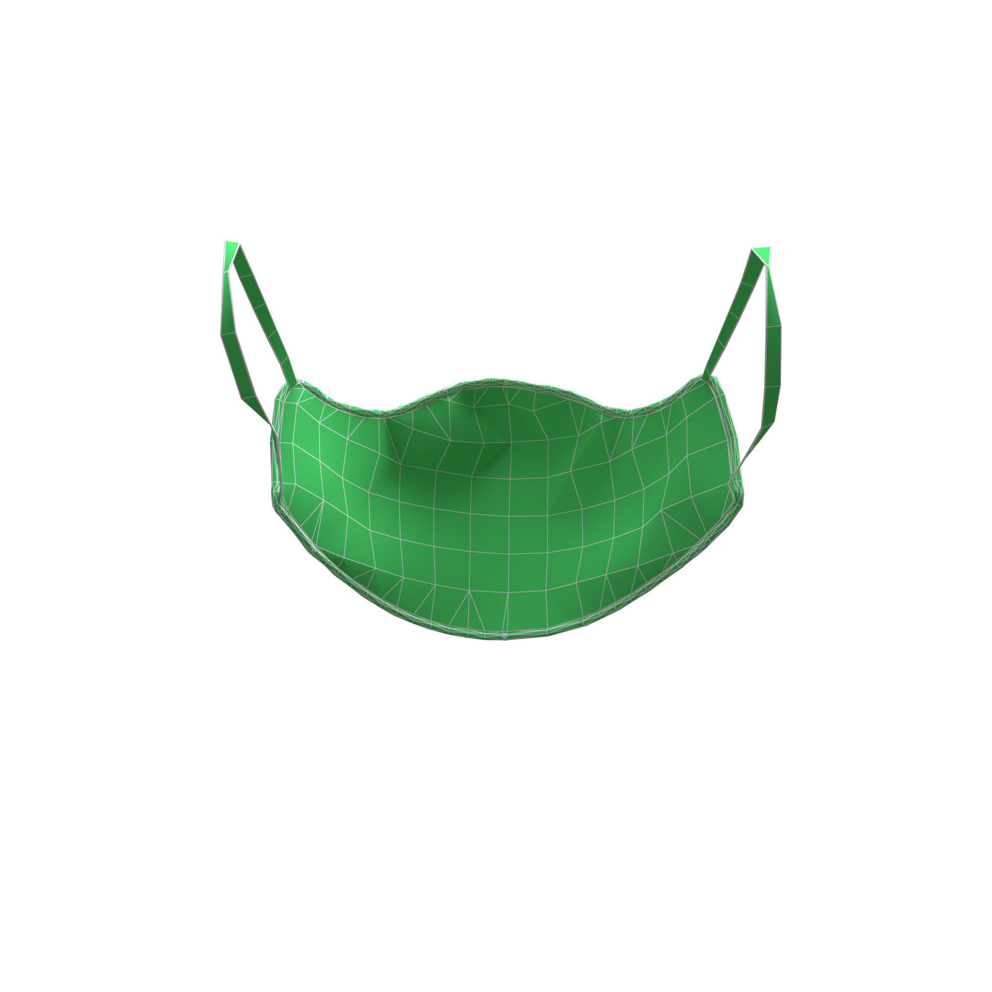 3d protection mask 3D model_7