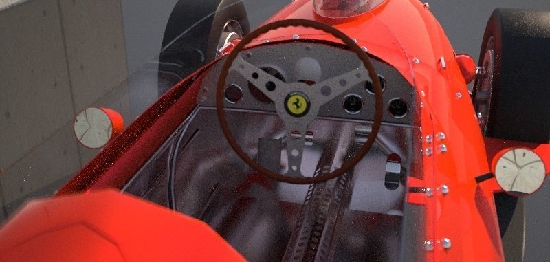 Ferrari 256 F1 1959 3D model_13