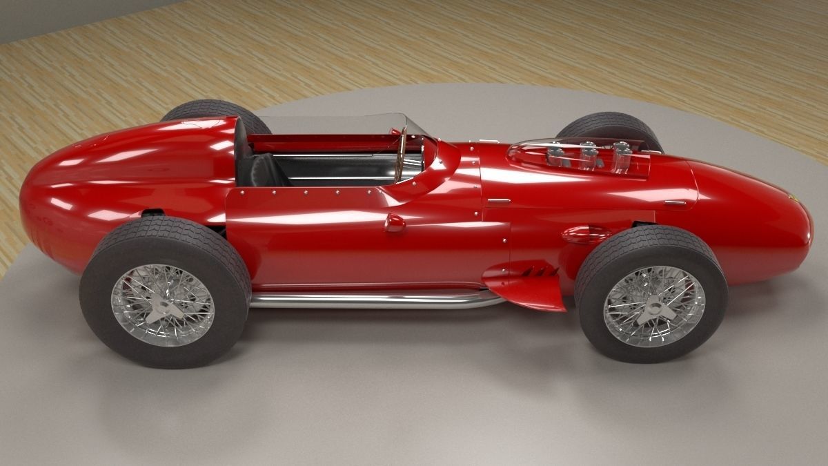 Ferrari 256 F1 1959 3D model_2