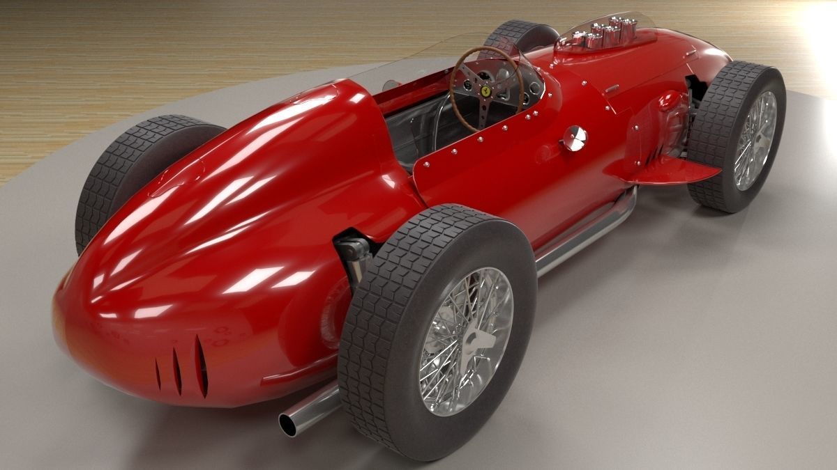 Ferrari 256 F1 1959 3D model_1