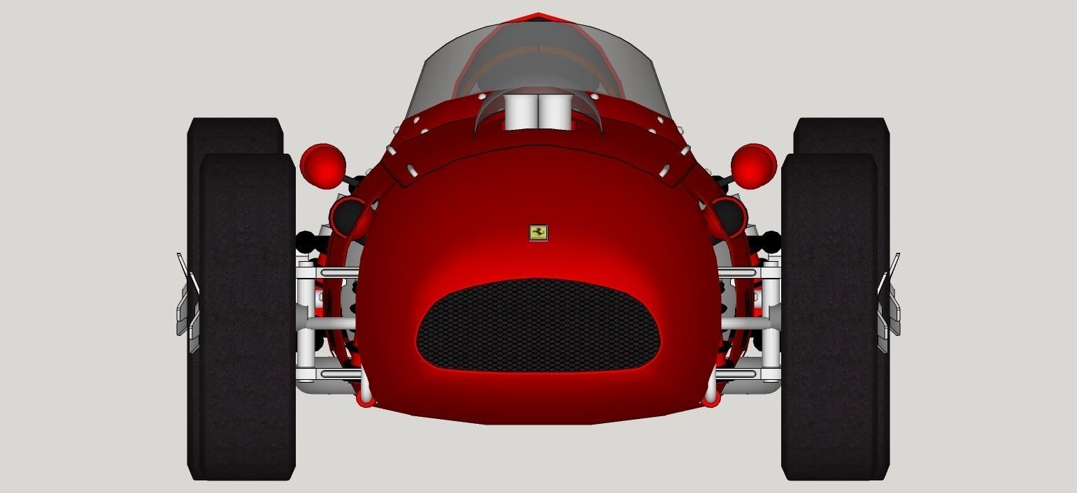 Ferrari 256 F1 1959 3D model_15