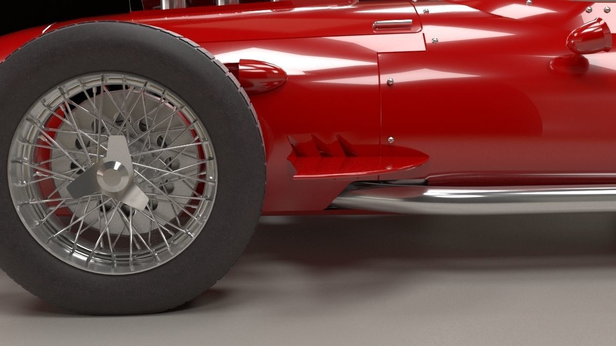 Ferrari 256 F1 1959 3D model_7