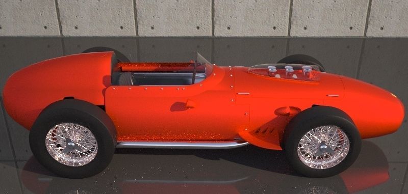 Ferrari 256 F1 1959 3D model_12
