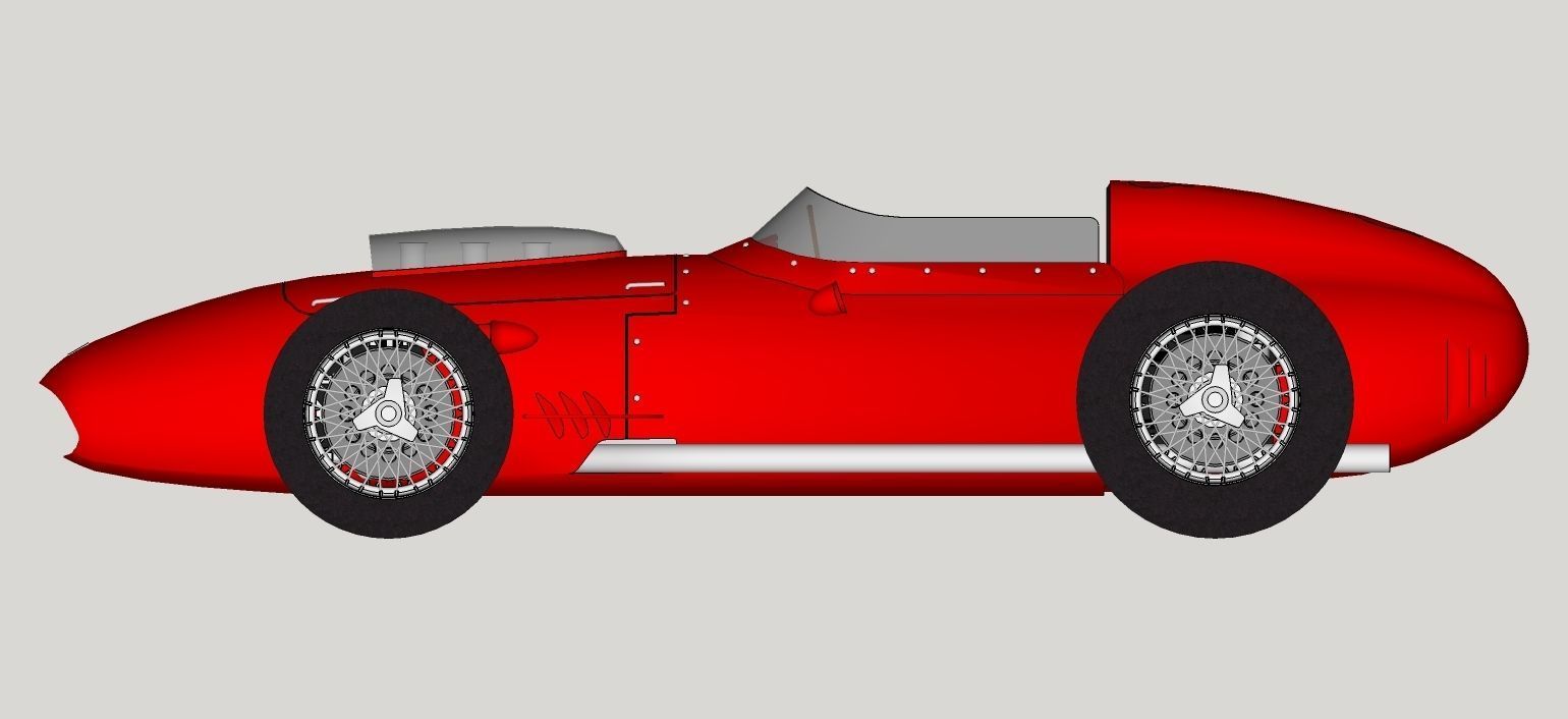 Ferrari 256 F1 1959 3D model_16