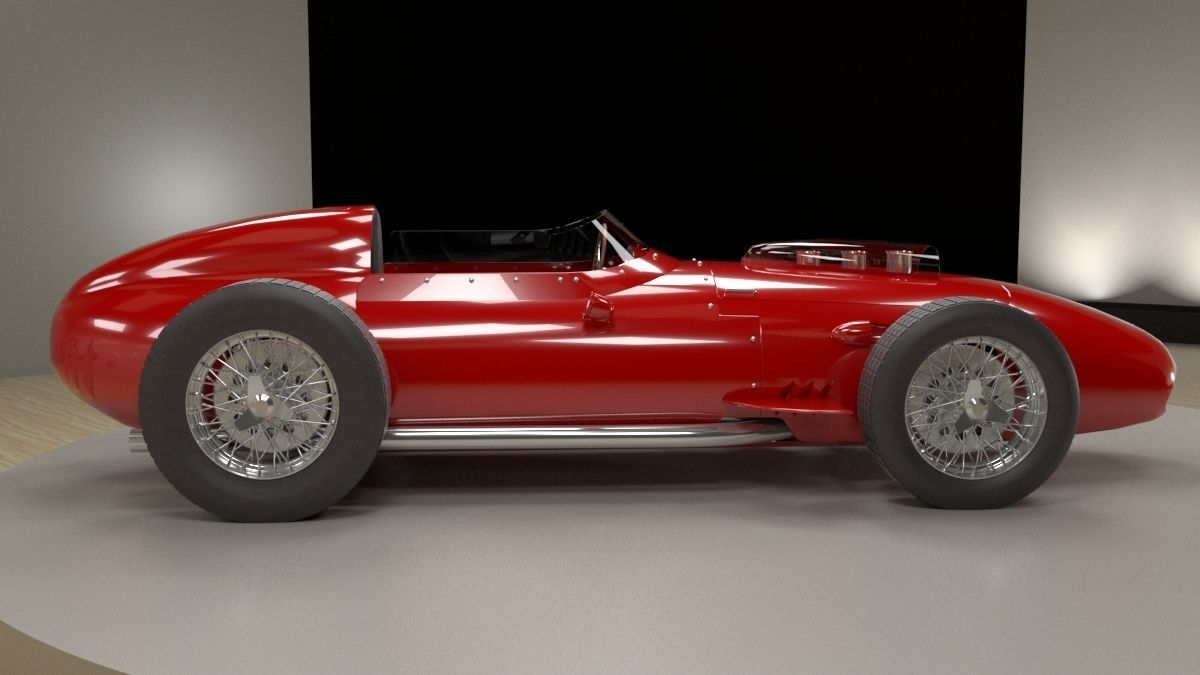 Ferrari 256 F1 1959 3D model_3